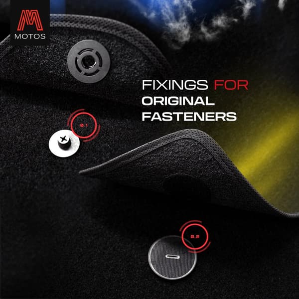 Personlige gulvmåtter i velour designet til Acura TSX 2009-2014