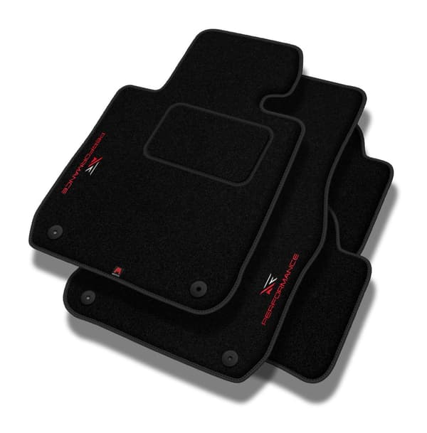 Personlige gulvmåtter i velour designet til Jeep Cherokee III (KJ) 2001-2007