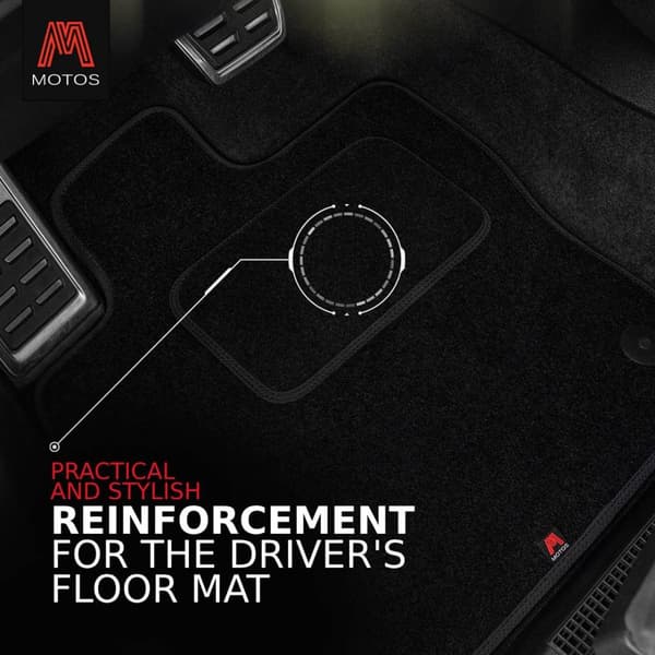 Personlige gulvmåtter i velour designet til Opel Frontera B 1998-2003 lang version (LWB)