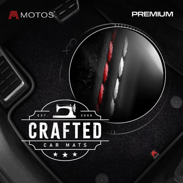 Velours Premium førermåtte i 1 stykke beregnet til BMW X1 E84 2009-2015