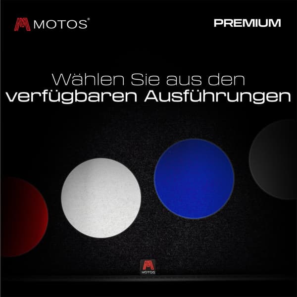Velours Premium førermåtte i 1 stykke beregnet til BMW X1 E84 2009-2015