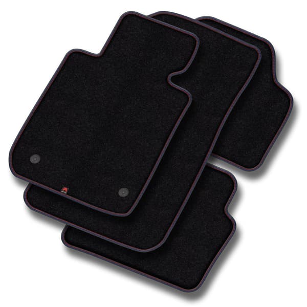 Premium velour-bilmåtter designet til Audi A8 II D3 2002-2009