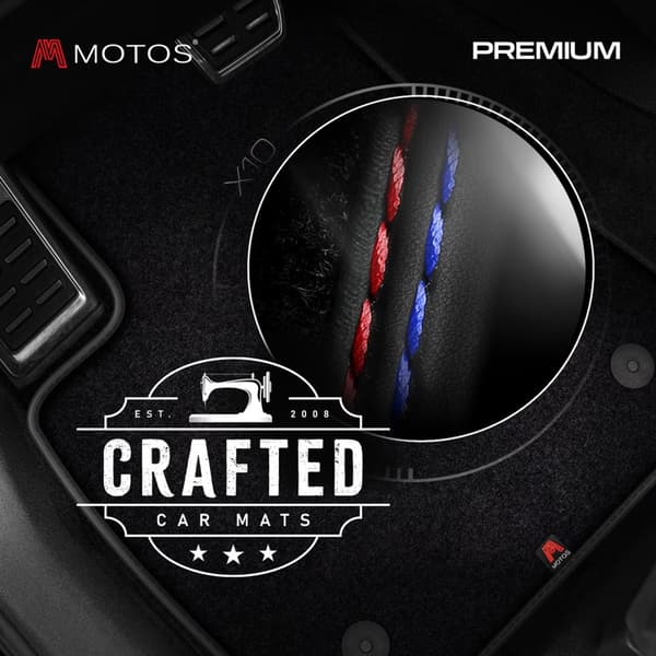 Premium velour-bilmåtter designet til Dacia Logan II 2013-2020 Sedan