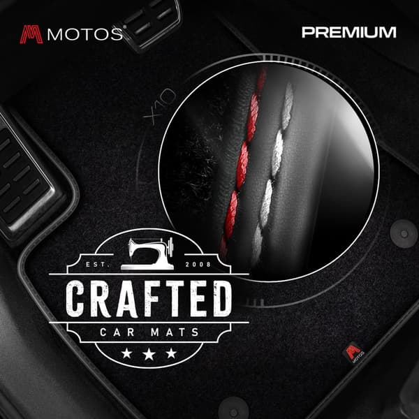 Premium velour-bilmåtter designet til Dodge Caliber 2006-2011