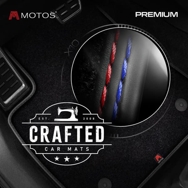 Velours Premium førermåtte i 1 stykke beregnet til Audi A5 8T 2007-2016 Coupé
