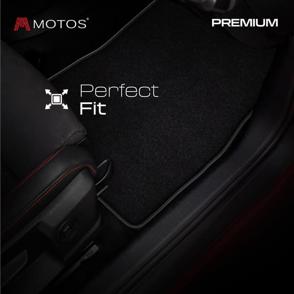 Velours Premium førermåtte i 1 stykke beregnet til Toyota Aygo I 2005-2014