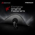 Miniatyrbild 7 av 8: Premium velour bilmattor avsedd för Citroen C2 2003-2009 Bakre sätesrad, 2-delad