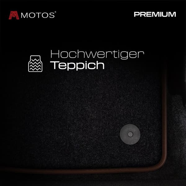 Premium velour bilmattor avsedd för Mercedes-Benz C Klass W204 2007-2014 Sedan, Kombi