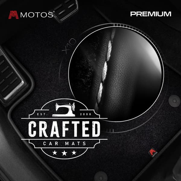 Premium velour-bilmåtter designet til Toyota Yaris III 2011-2020