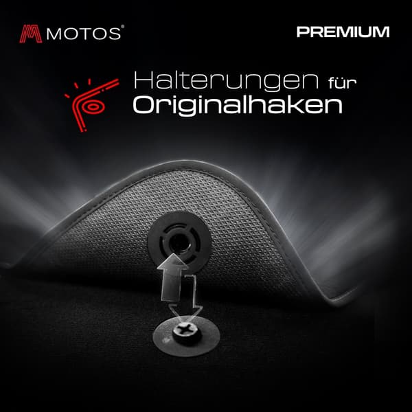 Premium velour-bilmåtter designet til Toyota Yaris III 2011-2020