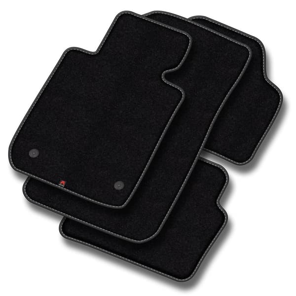 Premium velour-bilmåtter designet til Toyota Yaris III 2011-2020
