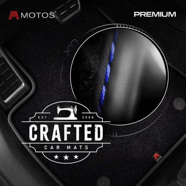 Premium velour-bilmåtter designet til Renault Captur I 2013-2019