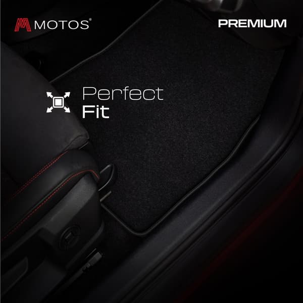 Premium velour-bilmåtter designet til Honda Jazz IV GK 2015-2021