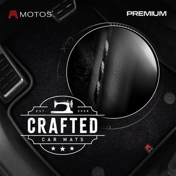 Premium velour-bilmåtter designet til Honda Jazz IV GK 2015-2021