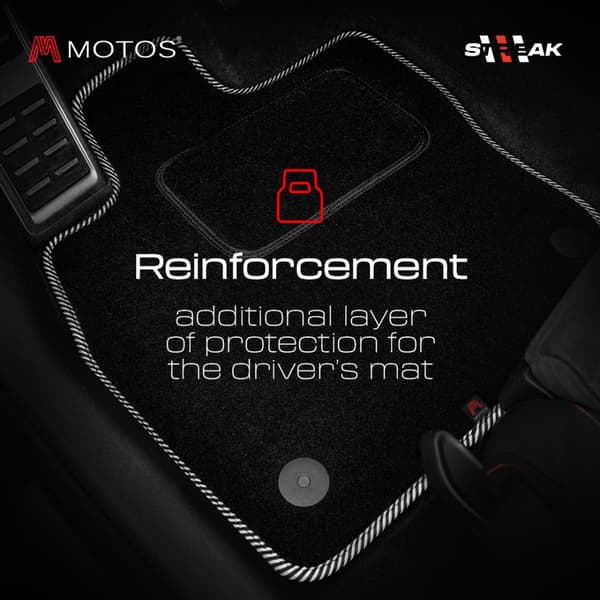 Velours standard förarmatta 1-del avsedd för Alfa Romeo 156 1997-2006