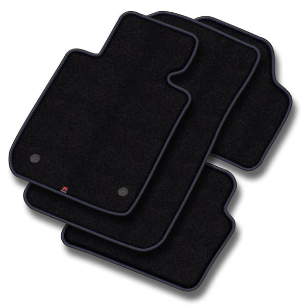 Premium velour-bilmåtter designet til Dodge RAM 1500 IV 2013-2018 Lang