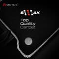 Miniatyrbillede 5 af 9: Velours standard førermåtte 1-stykke beregnet til BMW 4-Series F32 2013-2020 4 plug-in-fastgørelseselementer