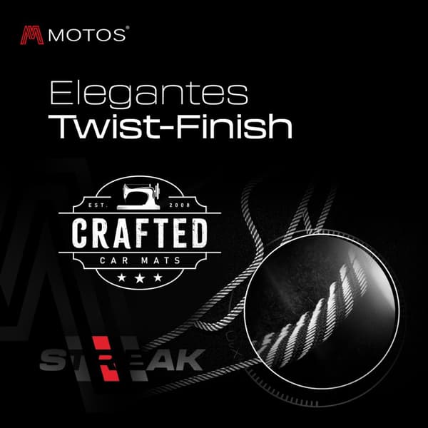 Velours standard förarmatta 1-del avsedd för Suzuki Swift IV 2005-2010 3 dörrar, 4 plug-in-fästen