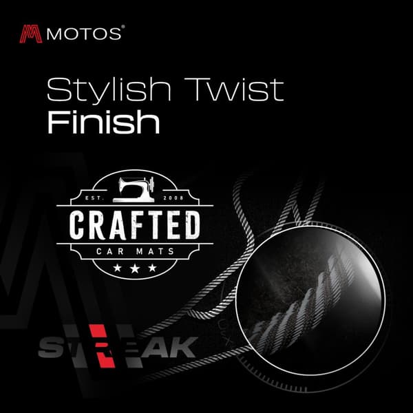Standard velour-bilmåtter designet til BMW 1-Series F20 2011-2019