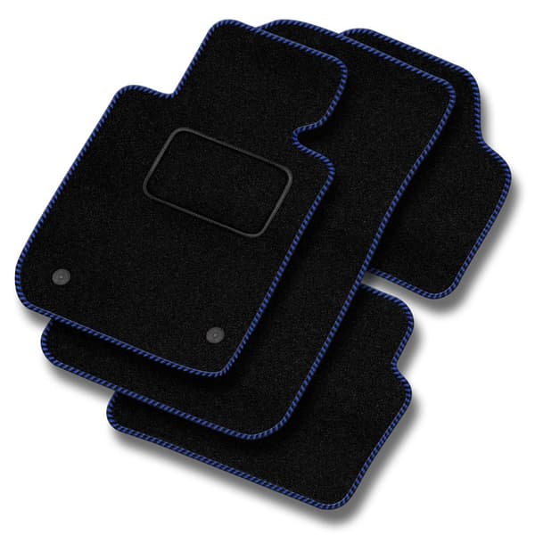 Standard bilmattor av velour avsedd för Ford Grand C-MAX II 2012-2019 5 passagerare