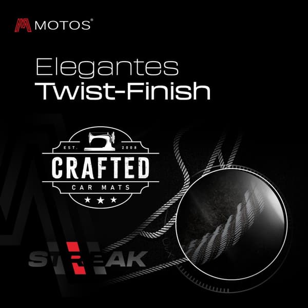 Standard velour-bilmåtter designet til Fiat Grande Punto 2005-2012