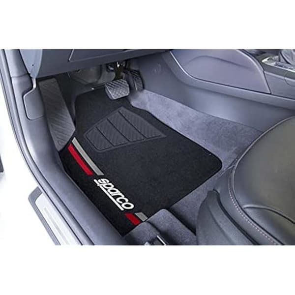 Bilmattor - SPARCO - Corsa - Matta - Röd