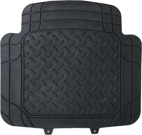 Rootz gummimattor för bilar - Fordonsmattor - Allvädersmattor - Universal Fit - Vattentät - Smutsavvisande - 48,5 cm x 71 cm & 48,5 cm x 44 cm