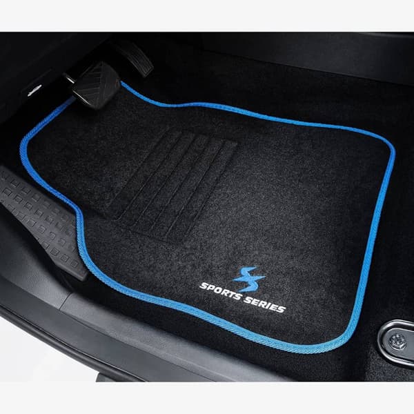 Rootz Car Golvmattor Set - Universal allvädersmattor - Mattmaterial - Fordons interiörskydd - Halkfri baksida - 45cm x 67cm, 45cm x 33cm