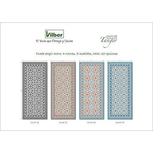 Vilber Gran Chef Tanger Vinylmatta, 75 x 180 x 3 cm, Brun Gran Chef Tanger