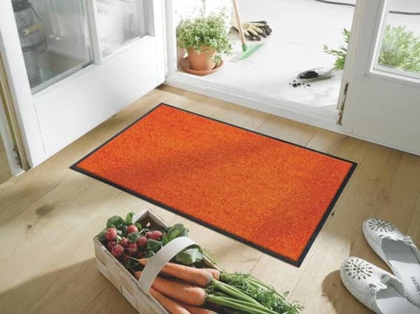 Orange designmatta - 50 x 75