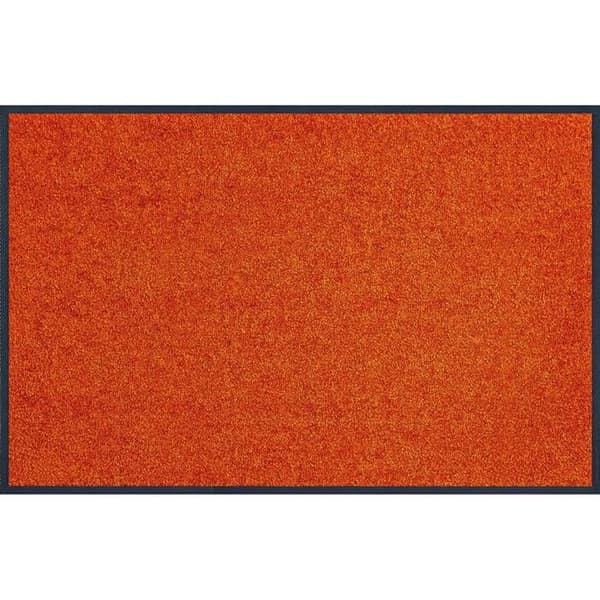 Orange designmatta - 50 x 75
