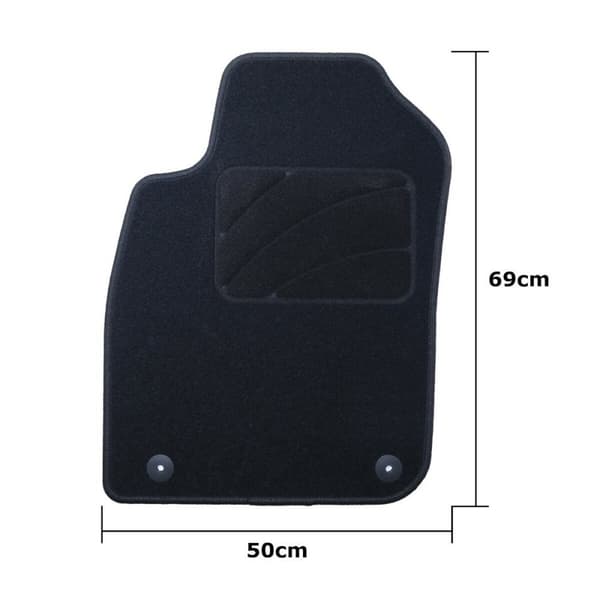 Set med bilgolvmattor OCC Motorsport OCCD0023 Audi A6 C5 5 Delar
