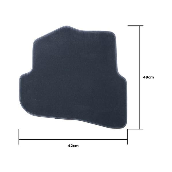 Set med bilgolvmattor OCC Motorsport OCCD0003 Audi A1 5 Delar