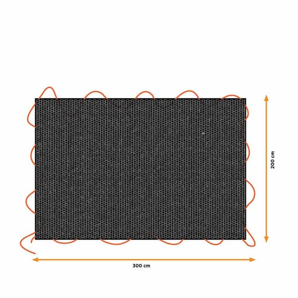 Trailer cover Black & Decker 2 x 3 m