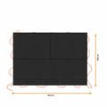 Miniatyrbilde 2 av 7: Tilhengerdeksel Black & Decker Svart 3 x 4 m