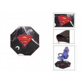 Golvmatta gamer - Subsonic - Superman - Halkskydd - Tvättbar - 100x100 cms