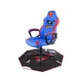 Miniatyrbild 4 av 4: Golvmatta gamer - Subsonic - Superman - Halkskydd - Tvättbar - 100x100 cms