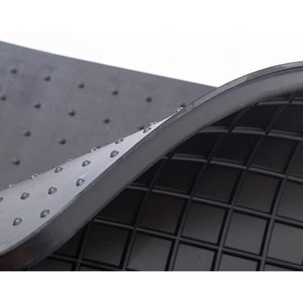 Petex 45210 EJP Gummimatta 4 delar Svart