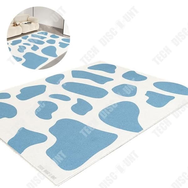 TD® Speckled Faux Cashmere Matta Sovrum Sängfilt Halkfri golvmatta Slitstark dörrmatta