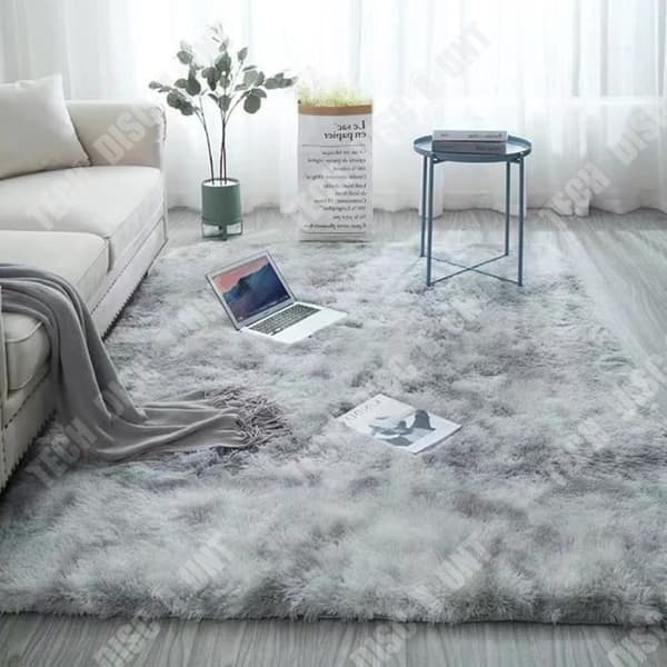 Matta - TEKNISK RABATT - Tie-Dye - Polyester - Halkfri - Modern minimalistisk