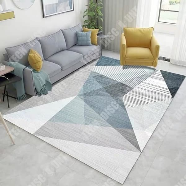 TD® Modern European Vardagsrumsmatta - lätt nordisk stil sommarvardagsrumsmatta enkel sommarlyxmatta - 120x160 cm