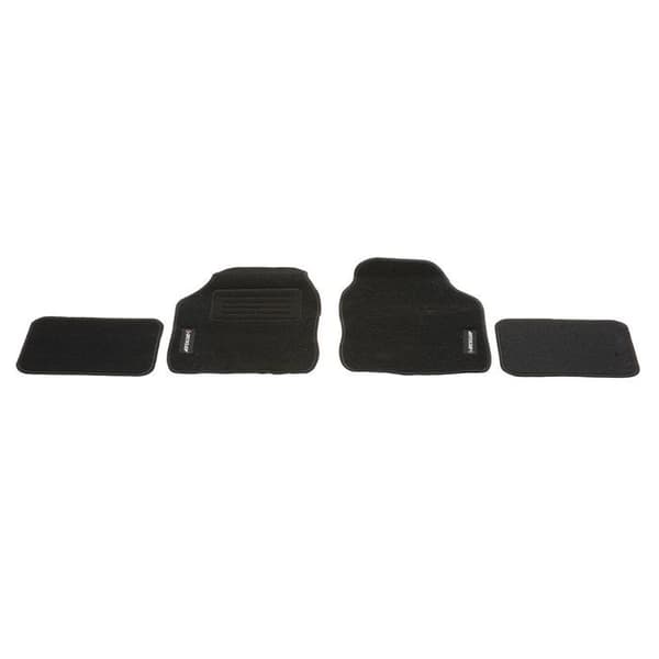 Bilmattor - Dunlop - Set om 4 - Svart - Universal - 650x420mm