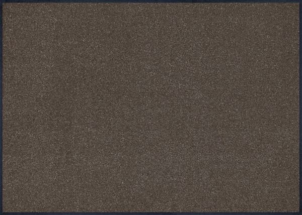 Matta - Design Brun - 75 x 120 cm - 100% polyamid - Kvalitet Wash & Dry - Antiglidande