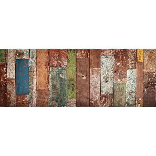 Vinylmatta - Viniliko - Industriträ - Flerfärgad - 66 x 180 cm