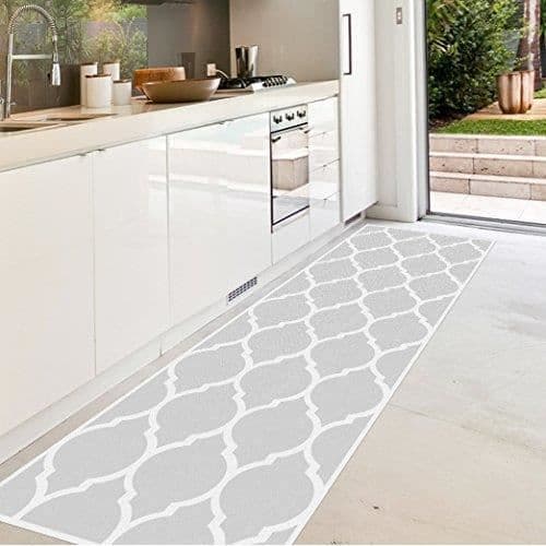 Viniliko Tapis Kvadrifol, Vinyl, Grå, 66 x 180 x 3 cm 30481