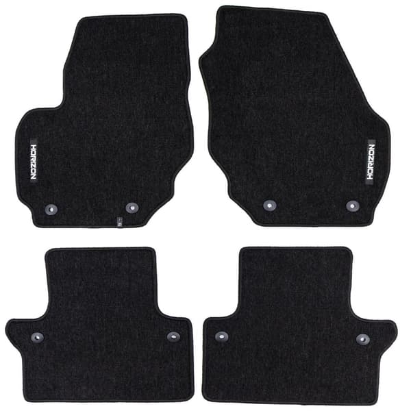 Veluuriset lattiamatot Sopii Volvo S80 II 2006-2016 Sedan