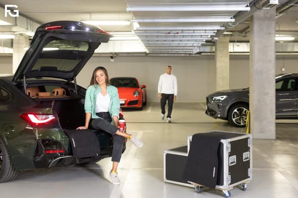 Gulvmåtter i velour Velegnet til Volvo V50 2004-2012 Stationcar