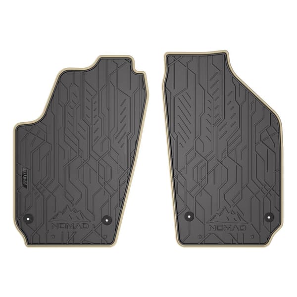 Gummimattor fram som passar för Volkswagen Polo IV 2001-2009 första sätesraden
