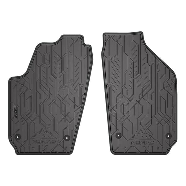 Gummimattor fram som passar för Volkswagen Fox 2003-2021 Hatchback, första sätesraden