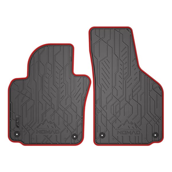 Gummimattor fram som passar för SEAT Leon II 2005-2012 Hatchback, första sätesraden